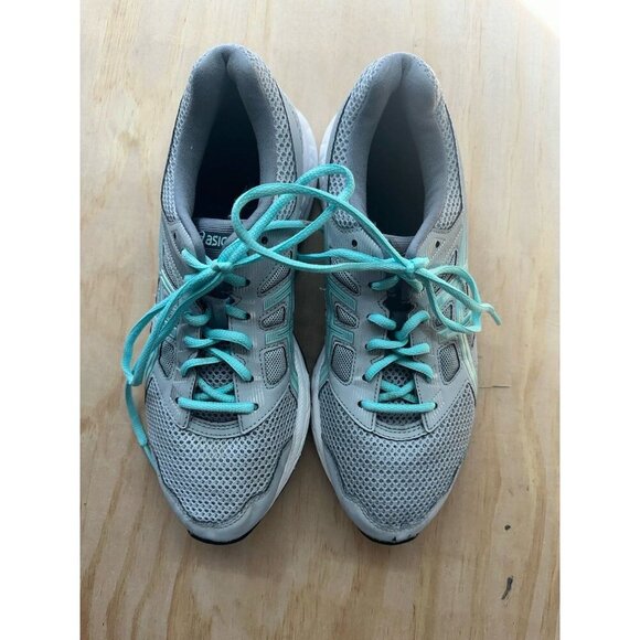 ASICS GEL CONTEND 5 Athletic Running SHOE Sneakers Women Sz 10 Grey COMFORT - Picture 1 of 6